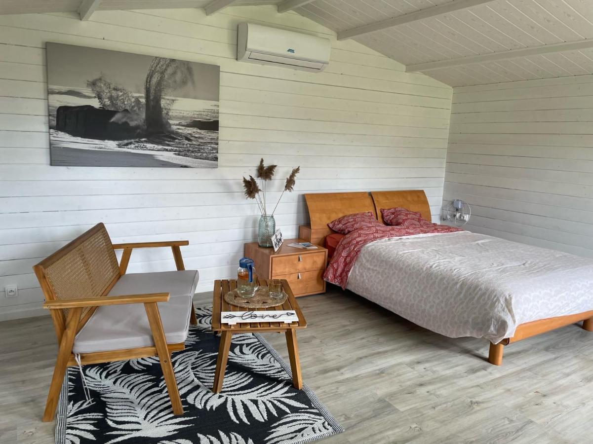 « Aux Bonheurs Landais » Hotel Linxe ภายนอก รูปภาพ